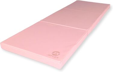 Складаний м'який гімнастичний мат 180x60x6 см, переносний, для фітнесу, йоги, дитячої кімнати, вироблено в Німеччині
