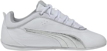 Жіночі снікери Puma Catch Soleil Metallic — біло-сріблясті, розмір 41 EU
