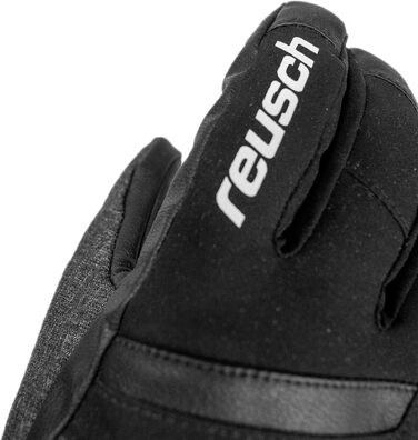 Герметичні гірськолижні рукавички Reusch Gore-TEX унісекс Softshell, чорно-сірі, розмір 7.5