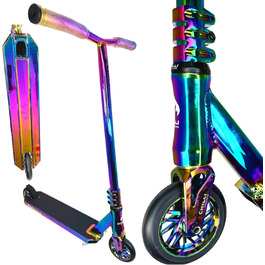 Скутер Chilli Pro Base Critter Park для трюків та катання, ABEC 9, сталевий кермо, Griptape Fantic26, висота 83 см