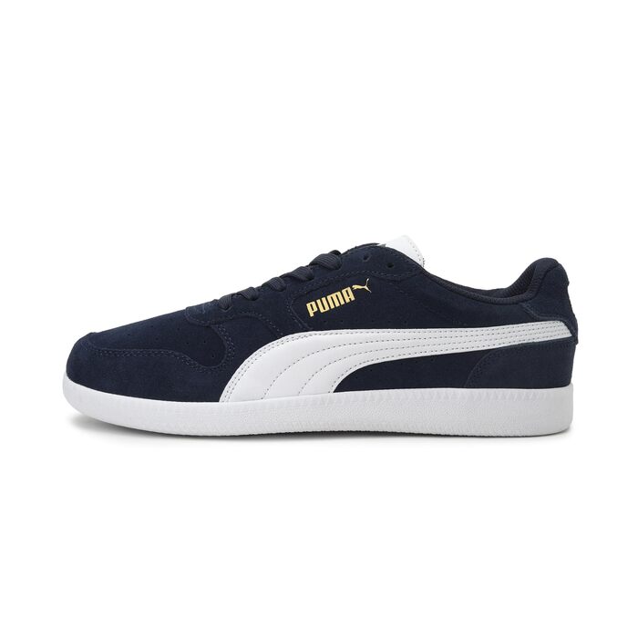 Кросівки PUMA Icra Trainer Sd унісекс, темно-сині з білим (Peacoat Puma White), розмір 38.5 EU