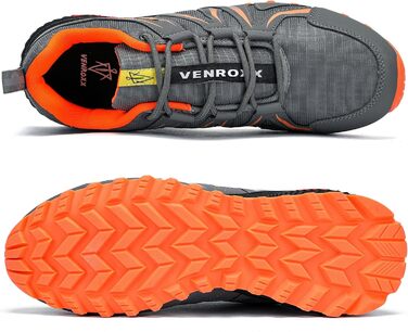 Чоловічі трейлранні кросівки для хайкінгу та трекінгу. Легкі, дихаючі, з антиковзкою підошвою. Розміри 39-48 (Сірий, 47 EU)