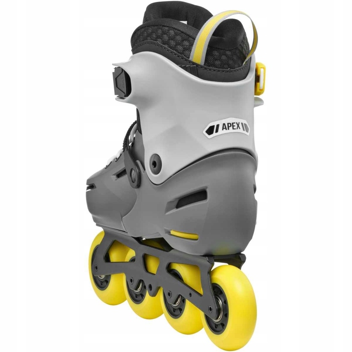 Ролики Rollerblade Apex Charcoal Yellow, розмір 33-36,5