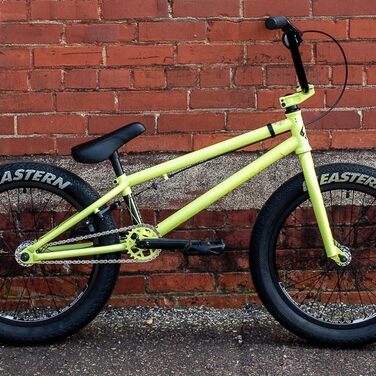 BMX велосипед Eastern Bikes Nightwasp 20 дюймів, легка хромолева рама, жовтий