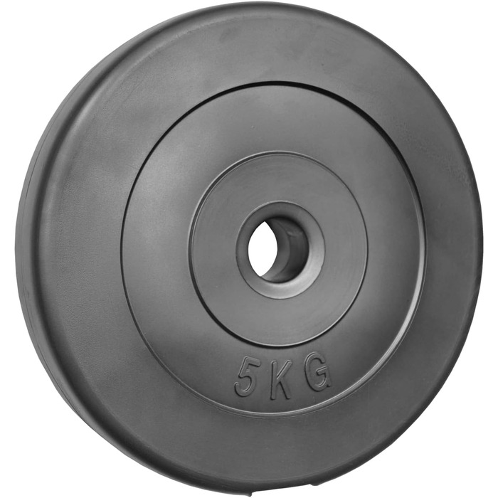 Диски для штанги POWER-XTREME 30/31 мм, пластик, пісок-бетон, 0,5–15 кг
