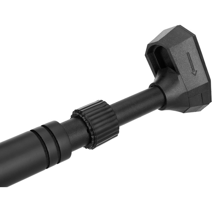 Кімнатна турнік Gymtek для дверних прорізів 70-100 см - для домашнього фітнесу, силових тренувань, чорний