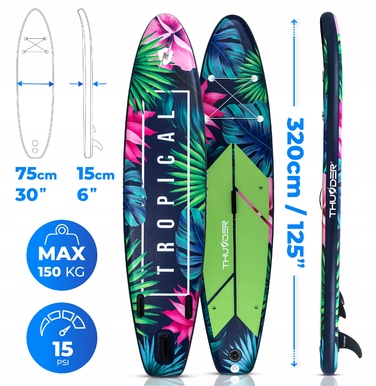 SUP-дошка Thunder TROPI 320 см