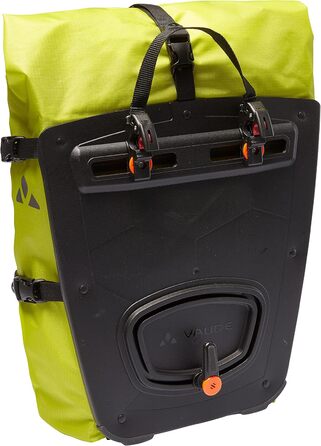 Велосипедна сумка VAUDE Trailcargo, універсальний розмір, яскраво-зелена/чорна