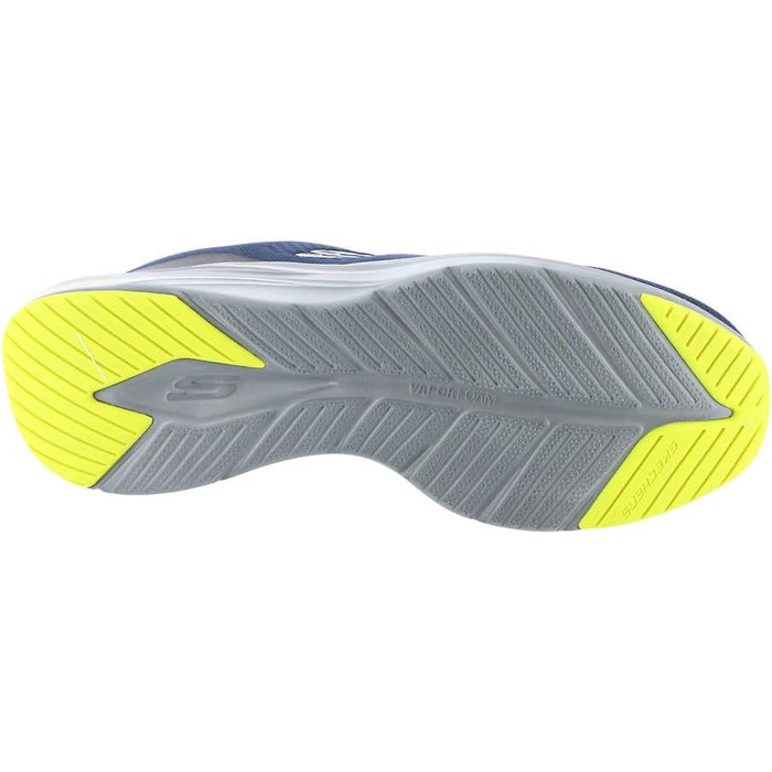 Чоловічі кросівки Skechers Vapor Foam, 43 EU, Navy Mesh Synthetic Lime Trim