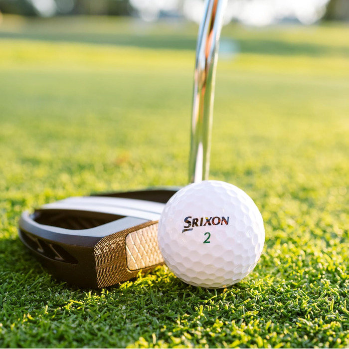 Гольф-м'ячі Srixon Soft Feel 13 та 14 | М'які, довговічні, стабільний політ, контрольований спін | Преміум-якість, відчуття та контроль на гріні | Жовто-білі, білі