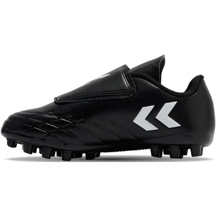 Дитячі футбольні бутси Hummel Hattrick MG JR з кріпленням на липучці, чорні, розмір EU 24