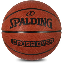 Баскетбольний м'яч Spalding Cross Over NBA, офіційний, розмір 7, для чоловіків, без насоса