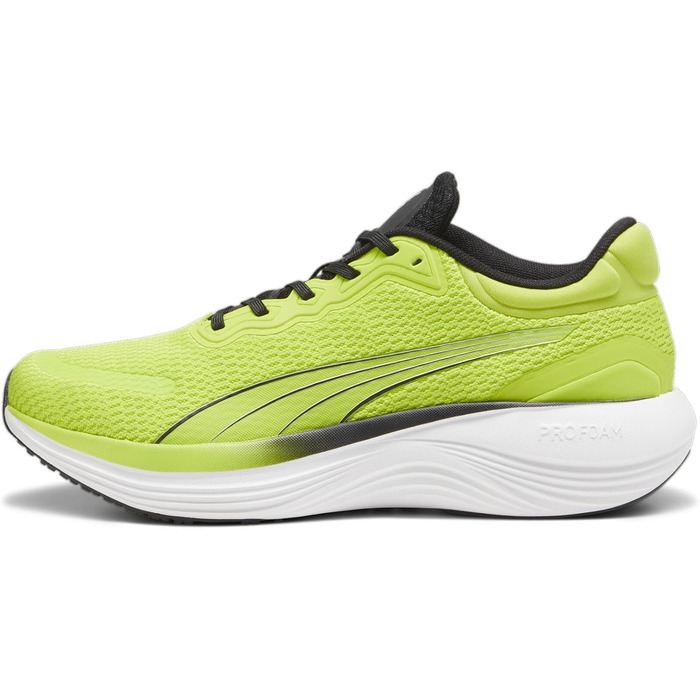 Кросівки Puma Scend Pro для бігу по асфальту, унісекс, 44 EU, Лайм/Чорний
