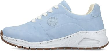 Кросівки жіночі Rieker M4903 Skater, блакитні, широка колодка 37 EU, устілка знімна