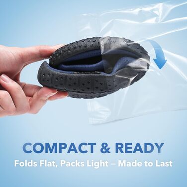 Водні черевики WateLves: дихаючі, швидковисихаючі, унісекс, для плавання, пляжу, басейну, розмір 39 EU, блакитний