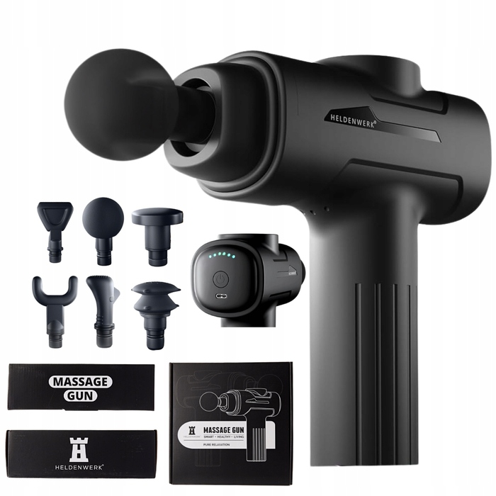 Перкусійний масажер Heldenwerk Massage Gun Pro — масажер для спини та всього тіла