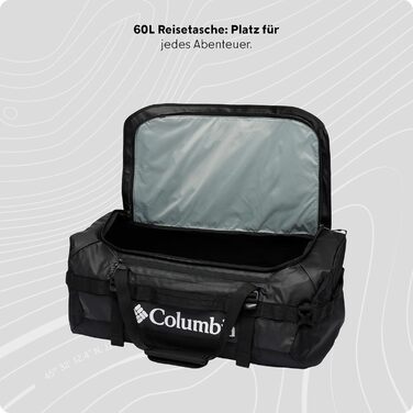 Спортивна сумка Columbia Landroamer Duffel для дорослих, чорна, унісекс