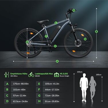 Електровелосипед Finbike 26