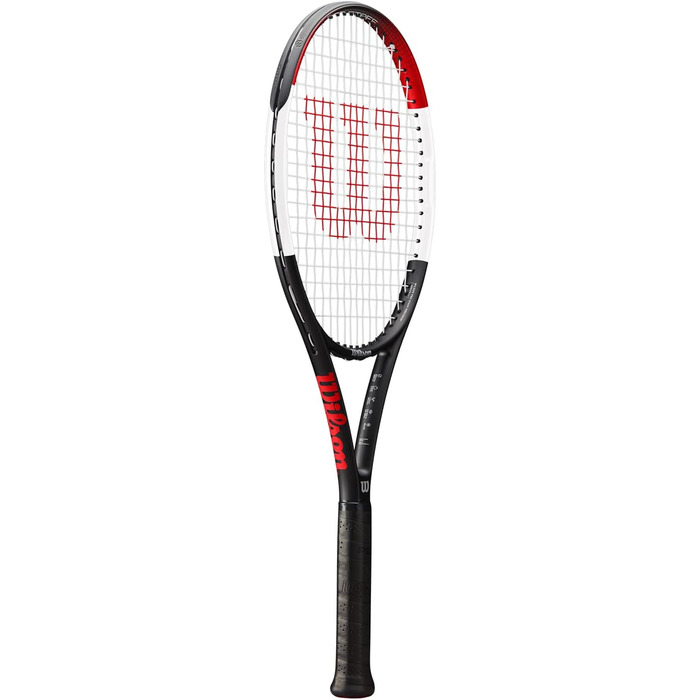 Тенісна ракетка Wilson Pro Staff Precision 100, карбон, баланс у руків'ї, вага 320 г, довжина 68,6 см, розмір ручки 1