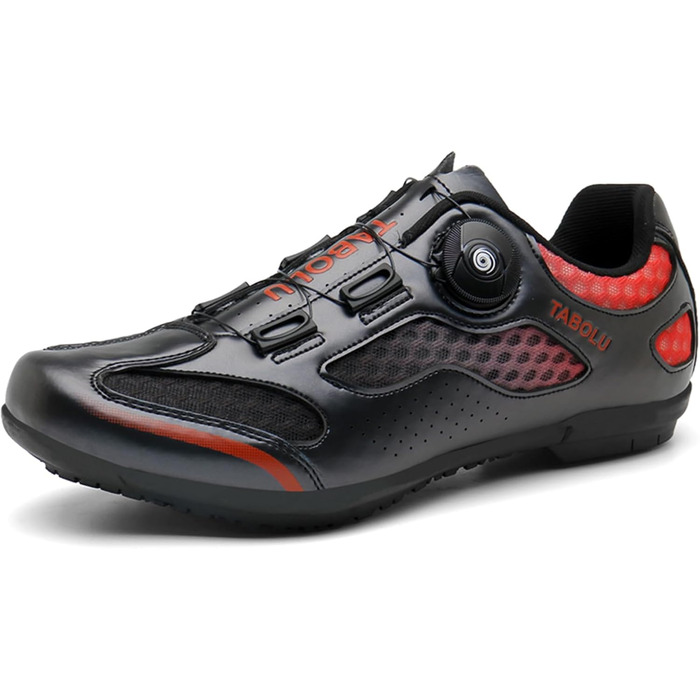 Чоловічі велосипедні туфлі для MTB та шосе, без фіксатора, чорні, 44 EU