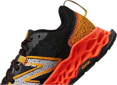 Кросівки New Balance Fresh Foam Hierro v7 для хлопчиків (старші діти) чорного кольору з неоновим відтінком Dragonfly, розмір 3.5 Big Kid M