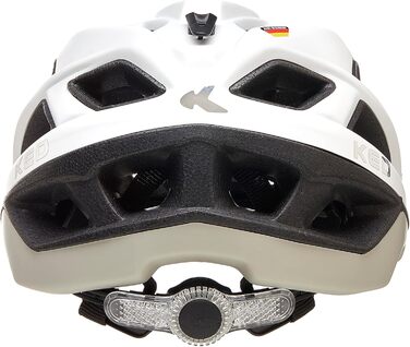 Велосипедний шолом KED Companion MTB, матовий білий, розмір M (52-58 см), 2023