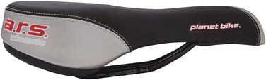 Велосипедне сідло Planet Bike A.R.S. для чоловіків (срібно-чорне) з анатомічним рельєфом