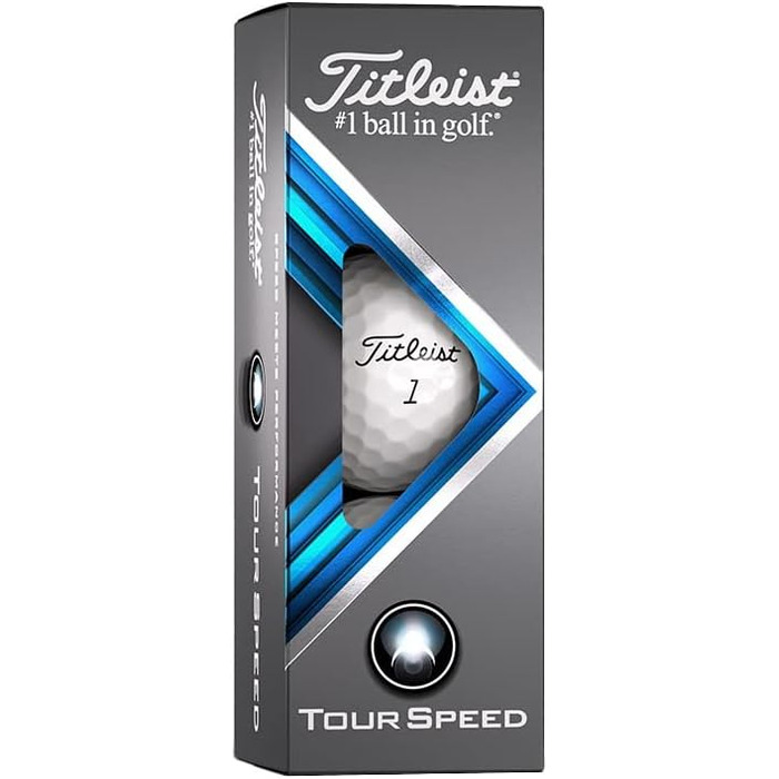 Гольф-м'яч Titleist Tour Speed, білий, універсальний розмір