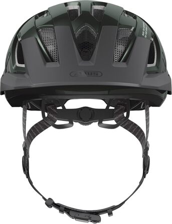Велошолом ABUS Urban-I 3.0 ACE з LED підсвіткою, магнітною застібкою, подовженим козирком, для жінок і чоловіків