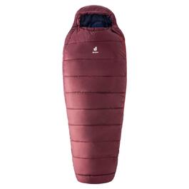 Дитячий спальник Deuter Starlight (марон-темно-синій) для кемпінгу та подорожей
