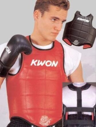 KWON Захист для тіла, жилет Wu Shu, подвійний, розмір XXL