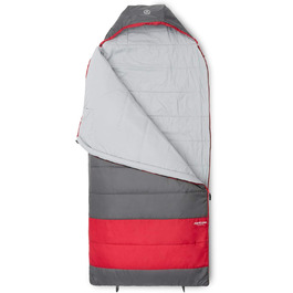 Сплячий мішок Justcamp Melvin XXL 4 сезони для дорослих, сірий