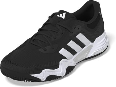 Тенісні кросівки adidas Solematch Control 2 Clay для ґрунту, чорний, білий, розмір 44 2/3 EU