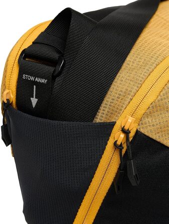 Сумка-месенджер VAUDE Cycle Messenger L для велосипеда, 20 л, з дощовиком, універсальний розмір, жовта