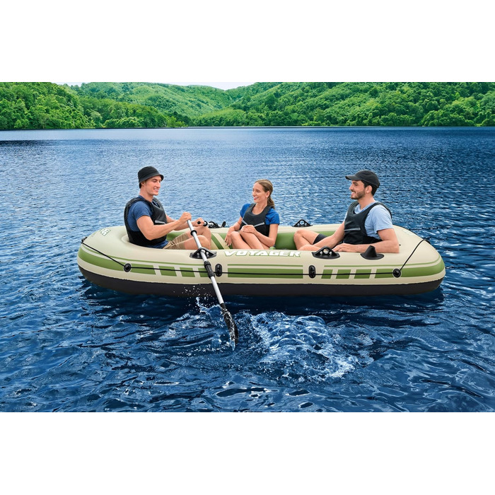 Надувний човен Bestway Hydro-Force Voyager X3 294x137x39 см комплект
