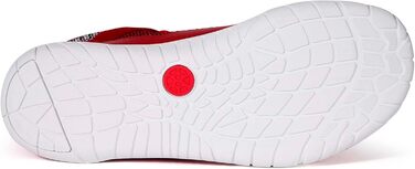 Черевики для боротьби, боксерські, фітнес- та вантажні черевики для пауерліфтингу з плоскою підошвою (43 EU, Червоні, однотонні)