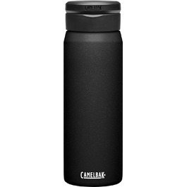 Термобутилка Camelbak Fit Cap 750 мл, вакуумна, нержавіюча сталь, чорна