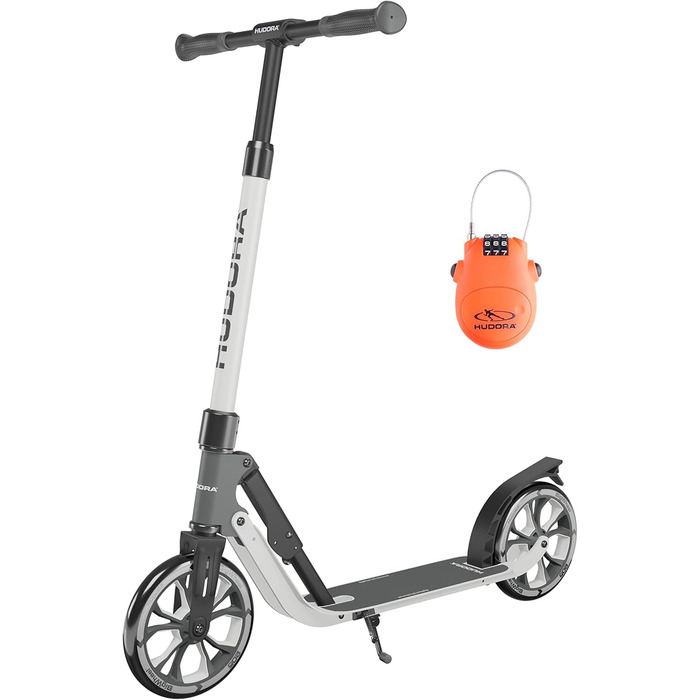 Самокат HUDORA BigWheel 205 Advanced з тросовим замком