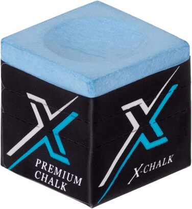 Більярдна крейда Exceed X-Chalk, синя, 1 шт.