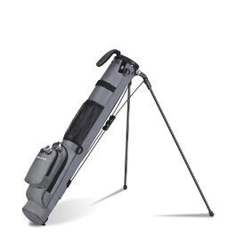 Гольф сумка MAZEL з роздільником на 2 сторони, 2 кишені, регульовані плечові ремені, високоякісний 900D нейлон, легкий матеріал, сіра гольф сумка-олівець для чоловіків та жінок