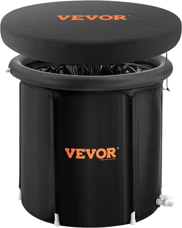 Есбадека VEVOR 80 см для холодної терапії, 290 л, надувна, з кришкою, для спортсменів