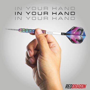 Професійний набір дротиків Red Dragon Peter Wright Snakebite 1 Wolfram 22 г з крилами та стрижнями