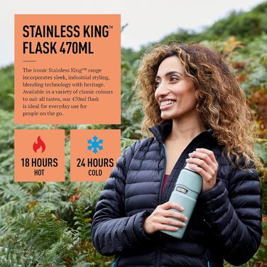 Термос-пляшка Thermos SK2000 470 мл з нержавіючої сталі, мідно-коричневий