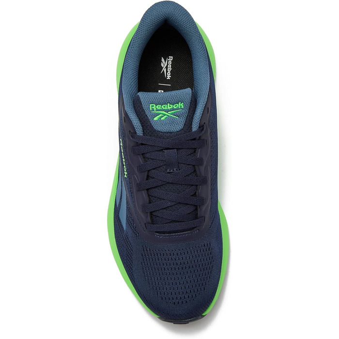 Кросівки Reebok Energen Run 4 для чоловіків, легкі атлетичні кросівки (43 EU, Vector Navy Twilight Blue Solar Lime)