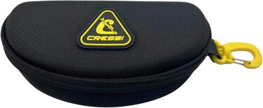 Унісекс сонцезахисні окуляри Cressi Bill з мереживом, чорні, затемнені лінзи