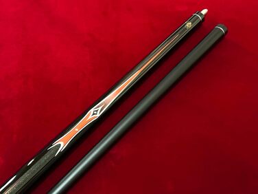 Професійний більярдний кий Tai Ba Cues Billardqueue, канадський клен, 13 мм наконечник, 121.9 см, 544 г, блакитний/чорний