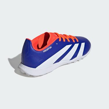 Футбольні бутси adidas Predator League J для газону, розмір 38 EU, кольори: Lucid Blue, Cloud White, Solar Red