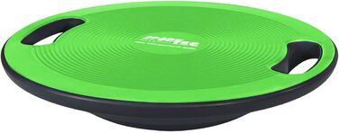 Балансувальна платформа Sport-Tec з ручками, 40 см, лимонна, для фітнесу