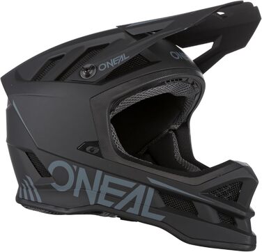 Шолом O'NEAL Blade Polyacrylite Hel Strike чорний/червоний XS