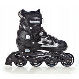 Регульовані ролики RAVEN Spirit, Black/White, розмір 37-40